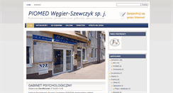 Desktop Screenshot of piomed.pl